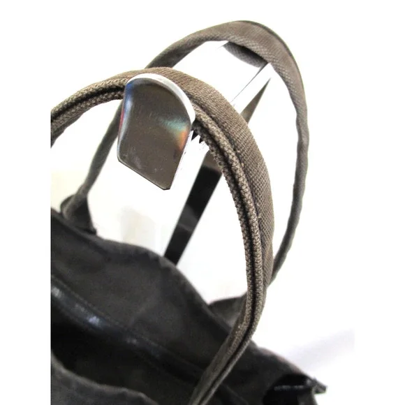 Marc Jacobs "THE TOTE BAG" Black Canvas Large 16" Purse - Picture 5 of 10